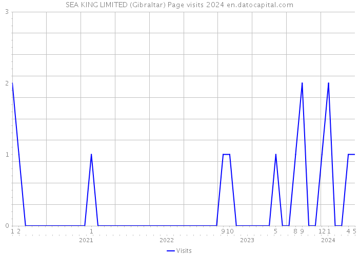 SEA KING LIMITED (Gibraltar) Page visits 2024 