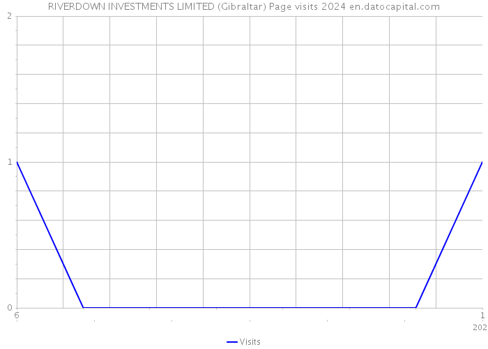 RIVERDOWN INVESTMENTS LIMITED (Gibraltar) Page visits 2024 