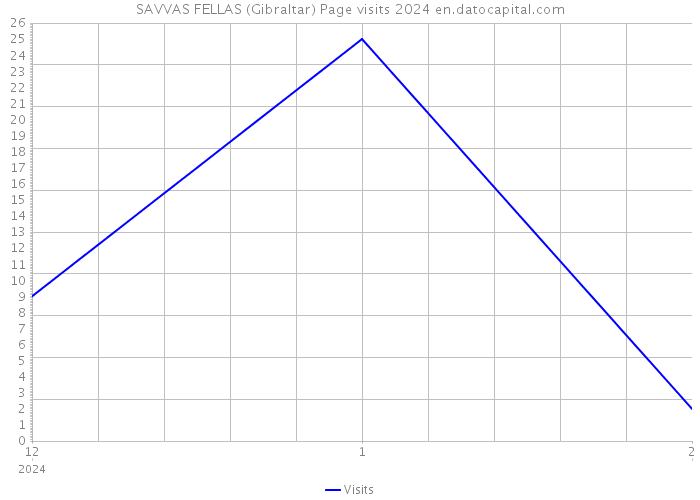 SAVVAS FELLAS (Gibraltar) Page visits 2024 